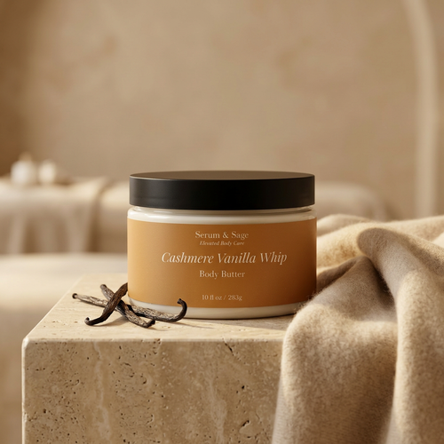 Cashmere Vanilla Whip whipped body butter