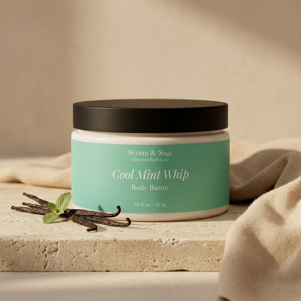Cool Mint Whip whipped body butter